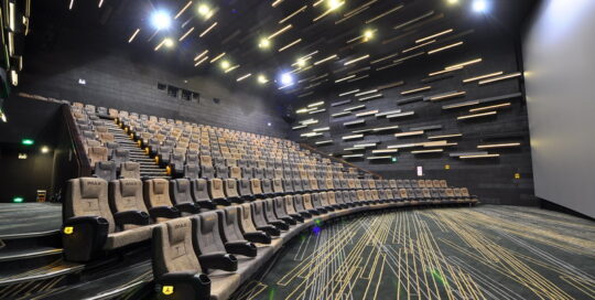 Leadcom cinema seating in Jinyi Cinema 9