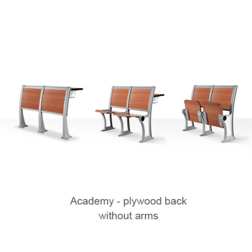Academy 908 plywood back without arms