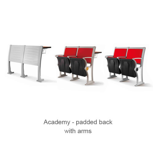 Academy padded back with arms
