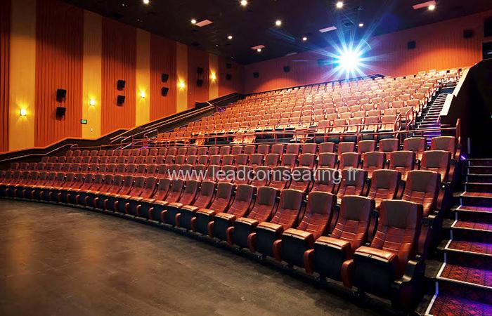 leadcom cinema seating installatio Epic Cinema