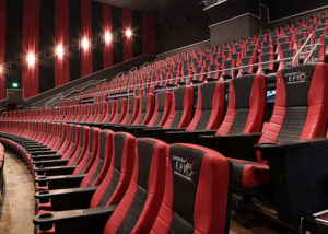 leadcom cinema seating installation Cinergy Cinema