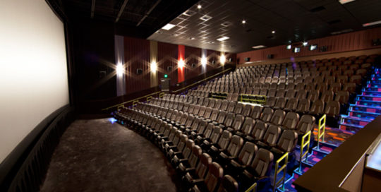 leadcom cinema seating installation Cinergy cinema