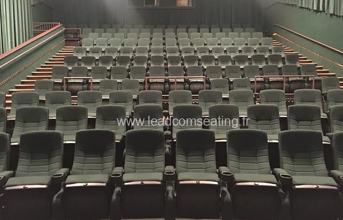 leadcom cinema seating installation Malco Theatres, TN, USA