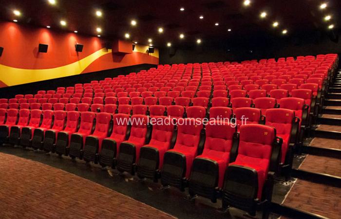 leadcom cinema seating installation Platinum Cineplex 1