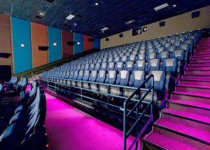 leadcom cinema seating installation Premiere cinemas