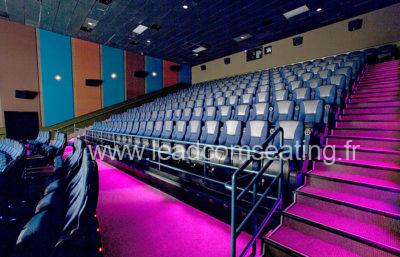 leadcom cinema seating installation Premiere cinemas
