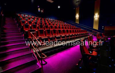 leadcom cinema seating installation ST.AUGUSTINE
