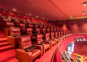 leadcom cinema seating installation Youcinema Switzerland