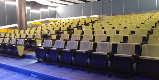 leadcom seating auditorium seating installation Farm Credit Canada