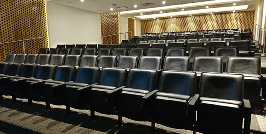 leadcom seating auditorium seating installation Guatemala's Tourism Authorities