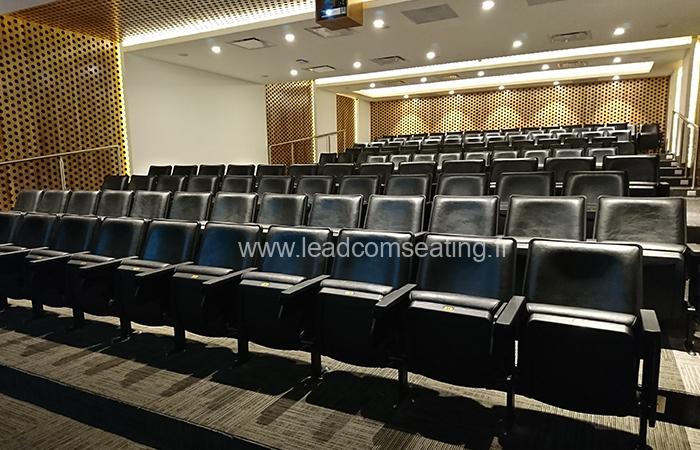 leadcom seating auditorium seating installation Guatemala's Tourism Authorities