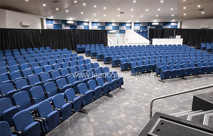 leadcom seating auditorium seating installation St Albans Baptist LS-6618 1