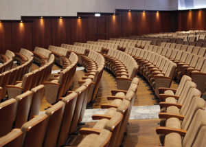 leadcom seating auditorium seating installation The Blessing Church The Hague